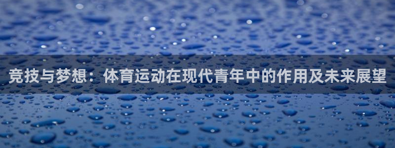 光速体育nba在线观看：竞技与梦想：体育运动在现代青年中的作用及未来展望